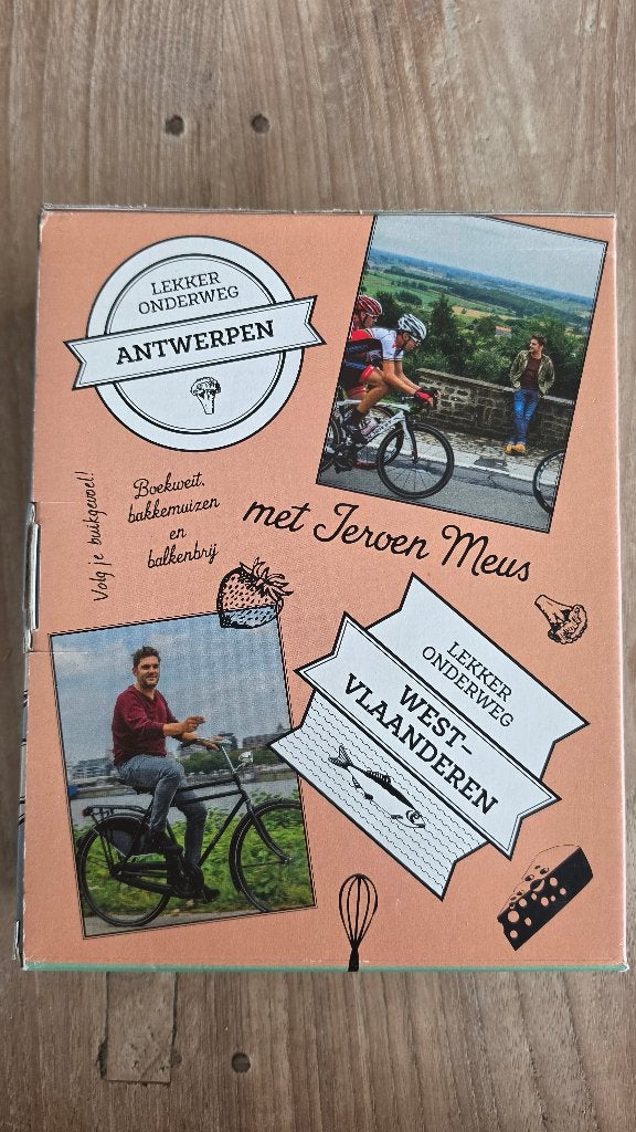 Lekker onderweg met Jeroen Mues, Gelezen, Jeroen Meus, Ophalen of Verzenden, Nederland en België