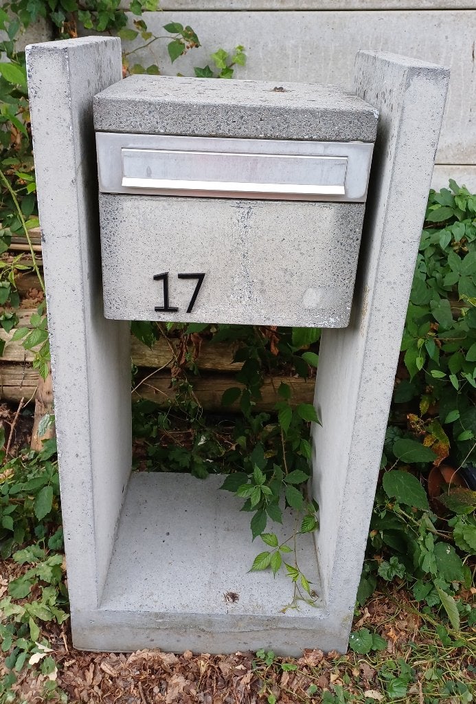 Brievenbus, Tuin en Terras, Ophalen, Gebruikt, Staande brievenbus