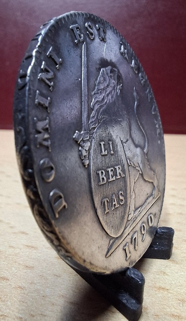 Zilveren leeuw 1790, Postzegels en Munten, Verzenden, Zilver, Losse munt, Zilver