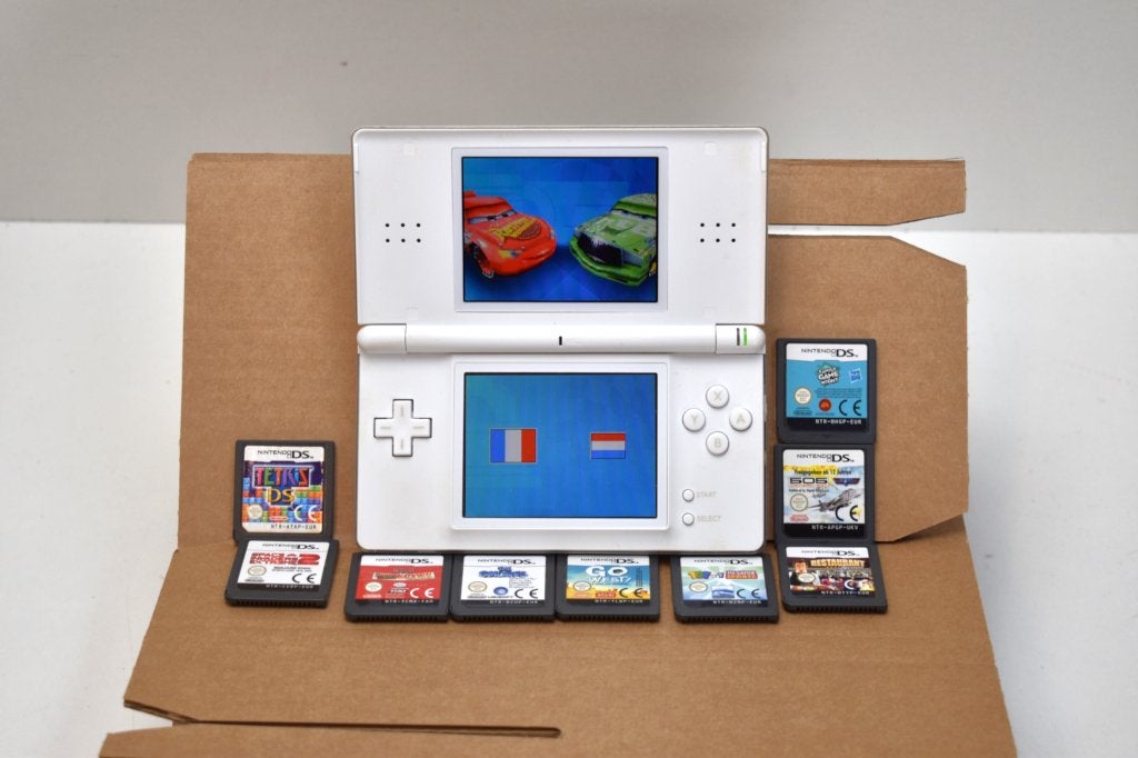 Nintendo ds Lite in Uitstekende Staat met 10 TOP Games, Games en Spelcomputers, Met games, Wit, Ophalen of Verzenden, Zo goed als nieuw