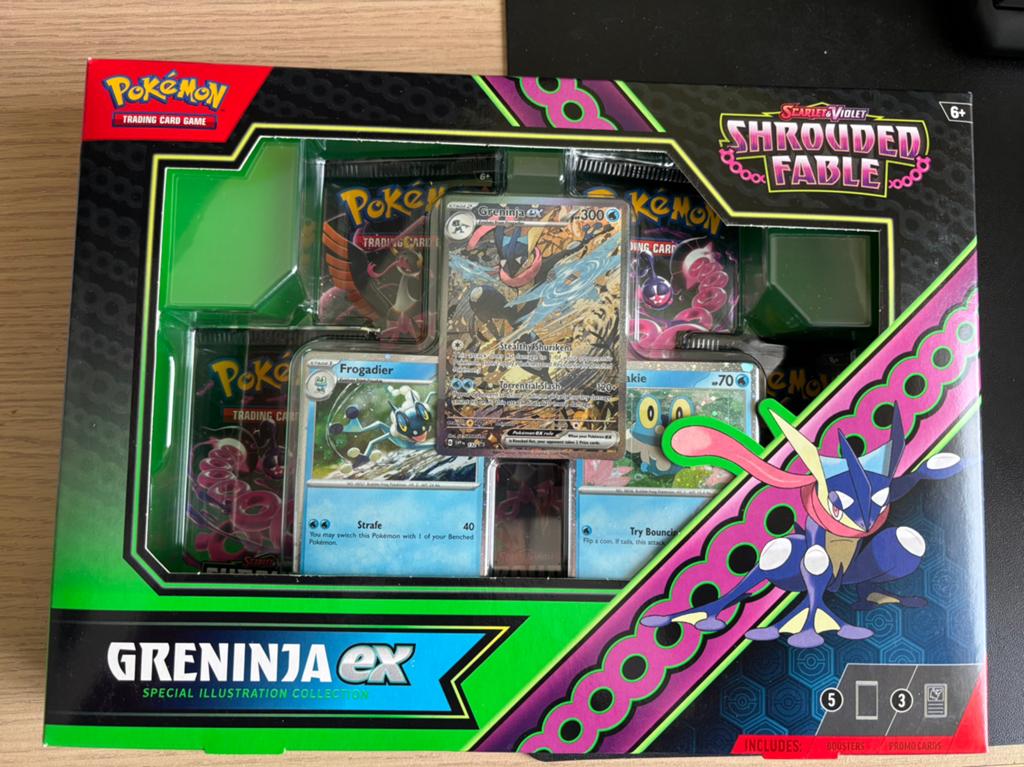 Schrouded Fable: Greninja EX collection, Collections, Machines | Flipper (jeu), Enlèvement, Comme neuf