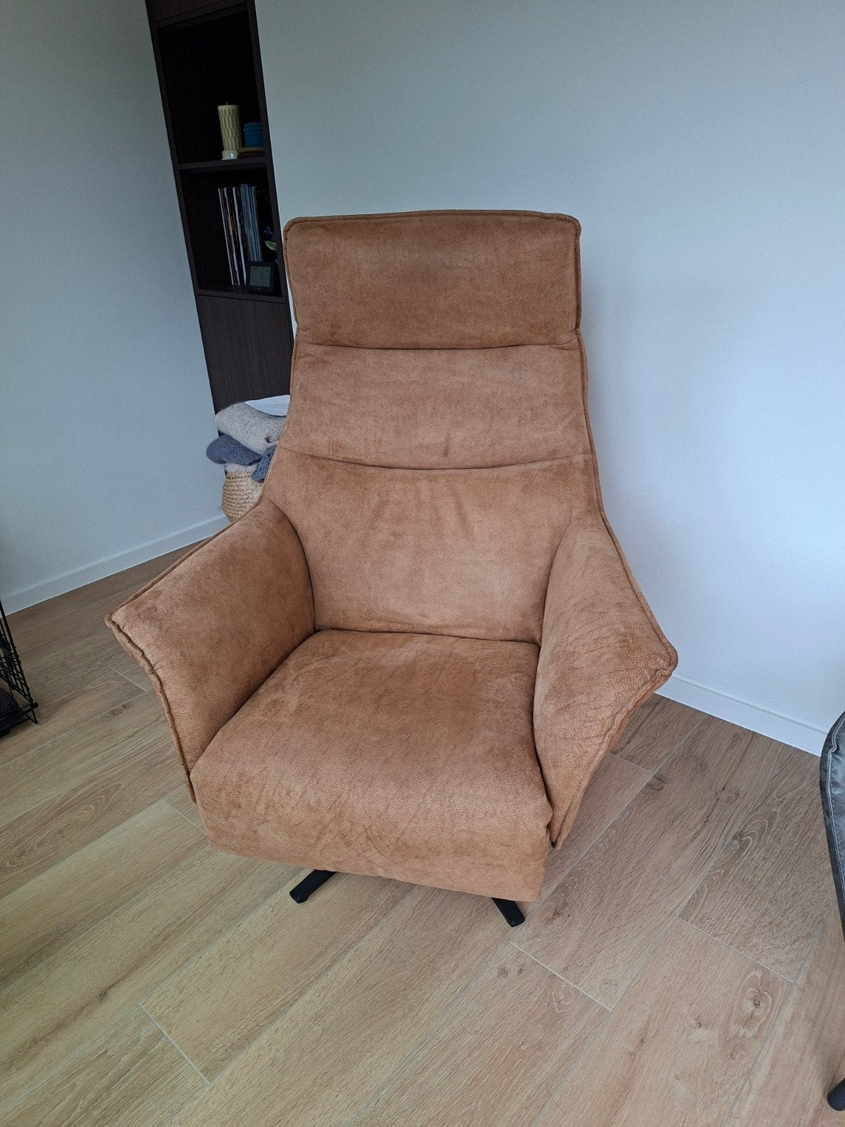 Relaxzetel - bekleding vintage, Huis en Inrichting, Ophalen, Zo goed als nieuw