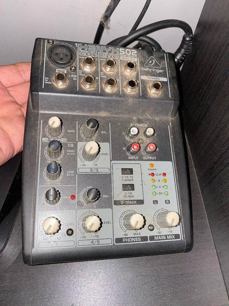 Behringer XENYX 502 mengpaneel, Enlèvement ou Envoi, Utilisé