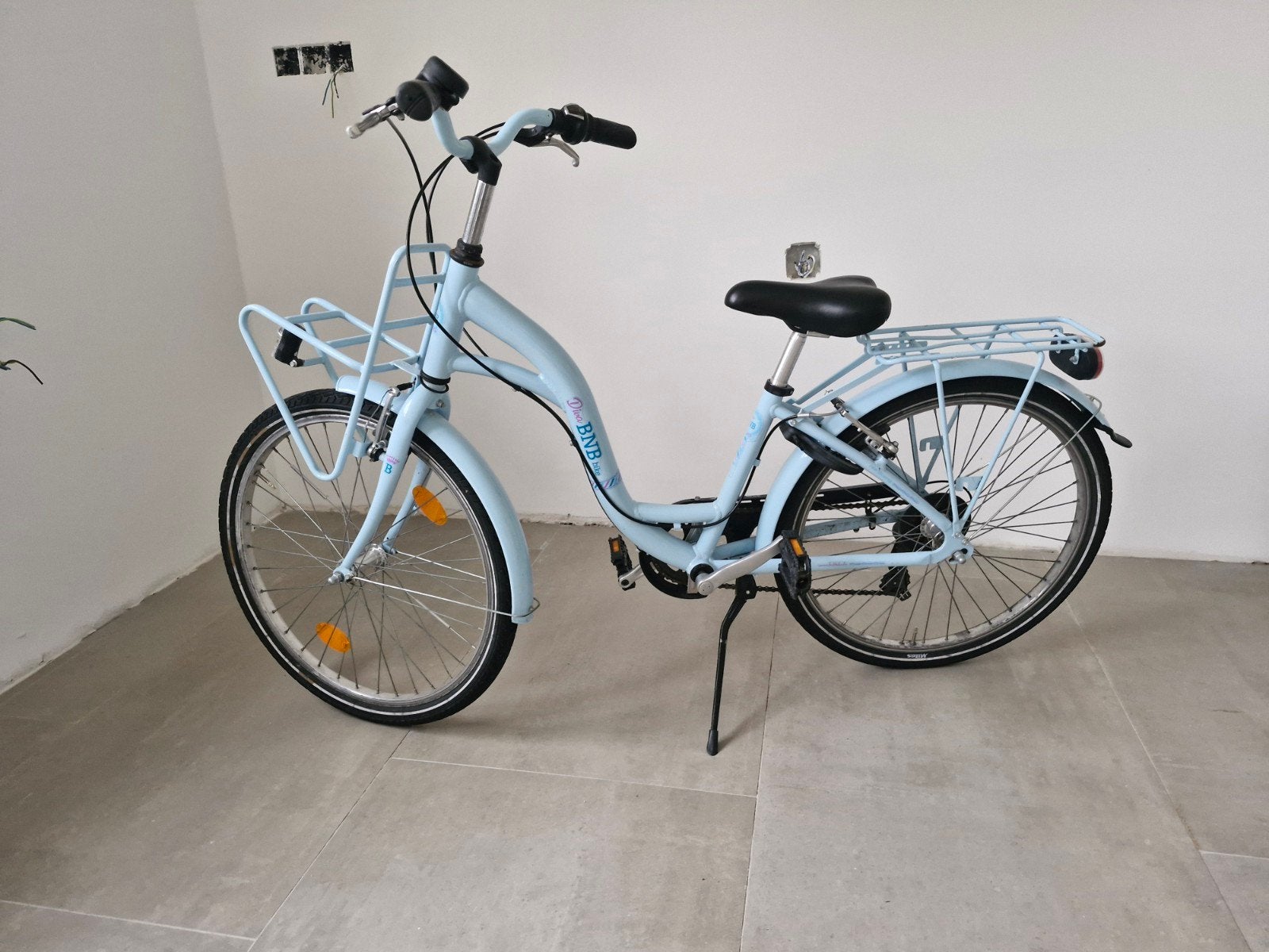Fiets BNB licht blauw 24inch, Enlèvement