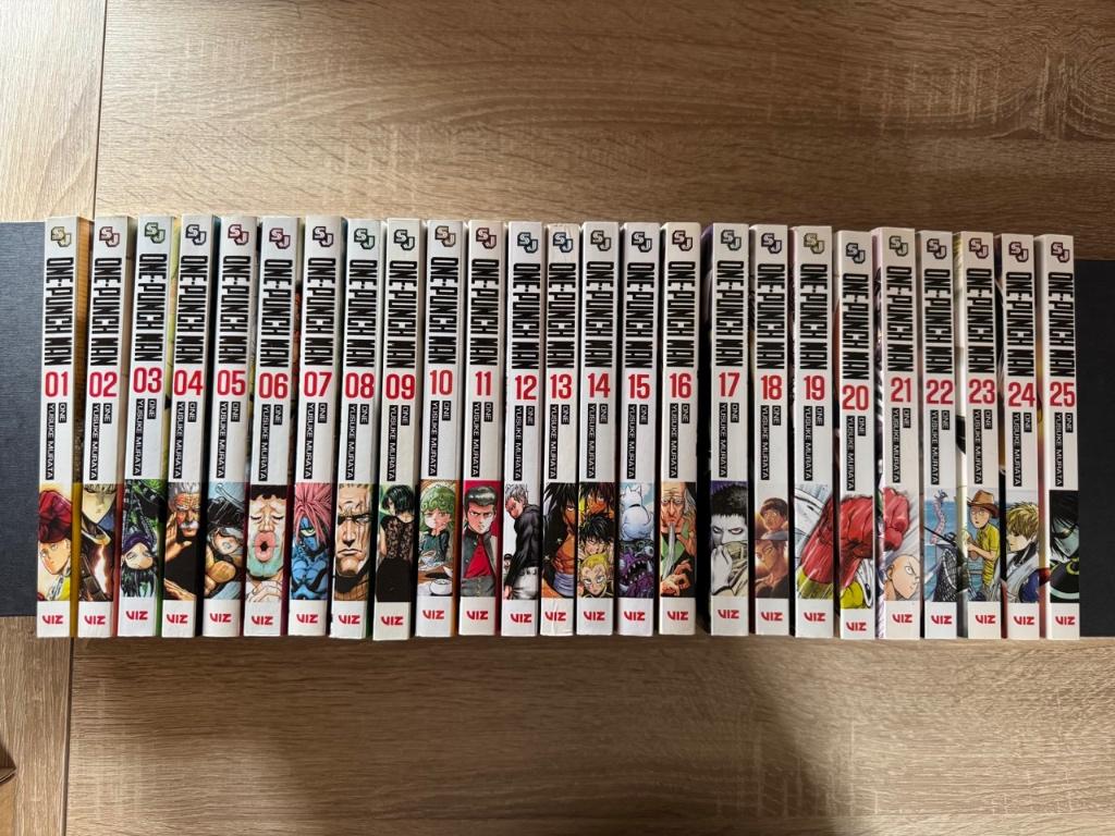 One Punch Man manga, Meerdere comics, Ophalen of Verzenden, Gelezen, Japan (Manga)