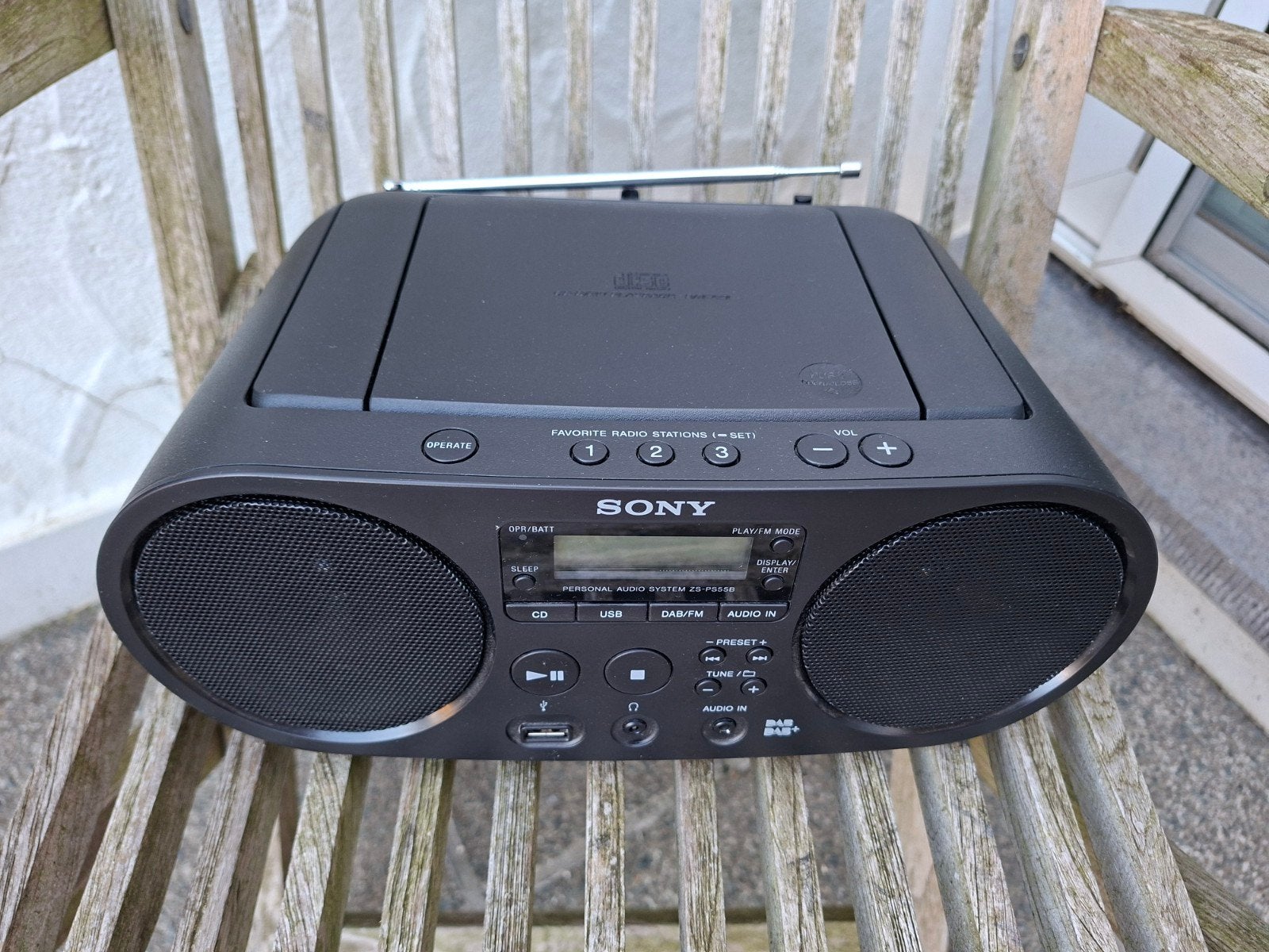 SONY Boombox ZS-PS 55B, Ophalen of Verzenden