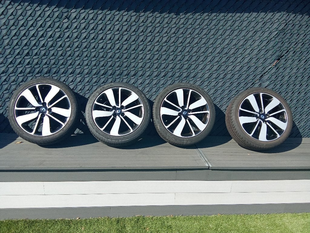 VELGEN RENAULT 17" incl banden, Auto-onderdelen, Banden en Velgen, Ophalen, Gebruikt, Velg(en), 17 inch