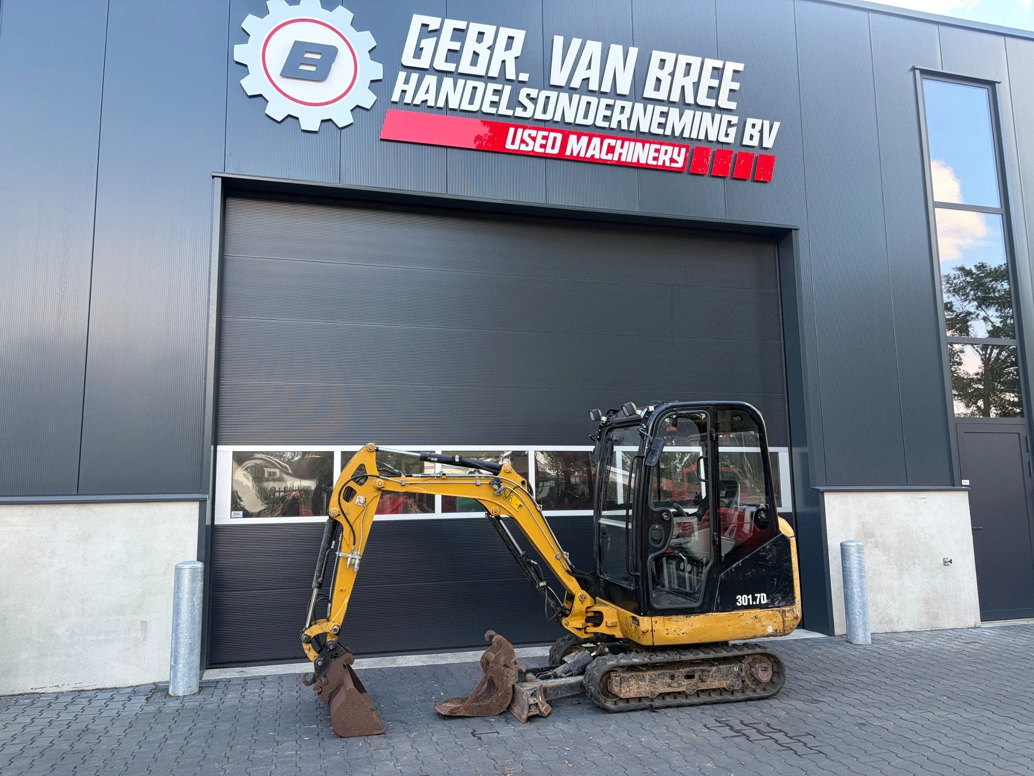 Caterpillar 301.7D minigraver/graafmachine (bj 2011), Graafmachine