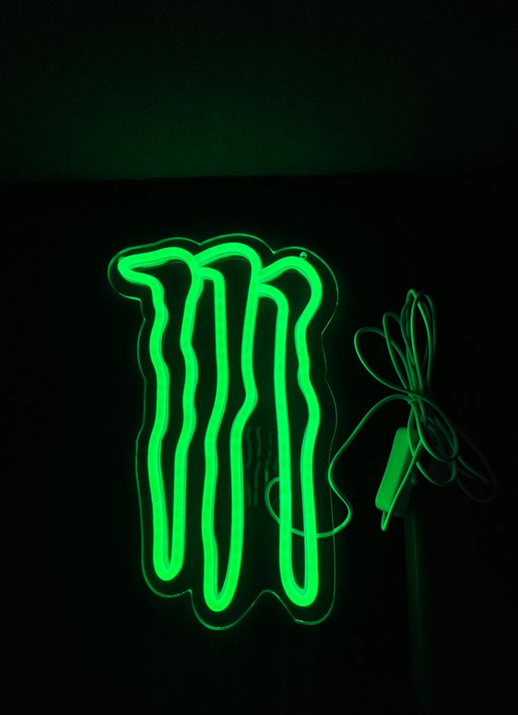 Lampe au néon Monster, Enlèvement ou Envoi, Neuf, Table lumineuse ou lampe (néon)