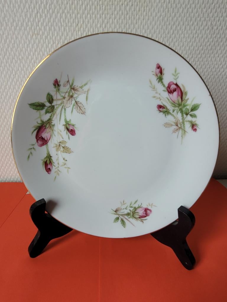 Set van 13 porseleinen dessertborden. Bavaria/uitstekende, Ophalen, Zo goed als nieuw, Bord(en), Overige stijlen