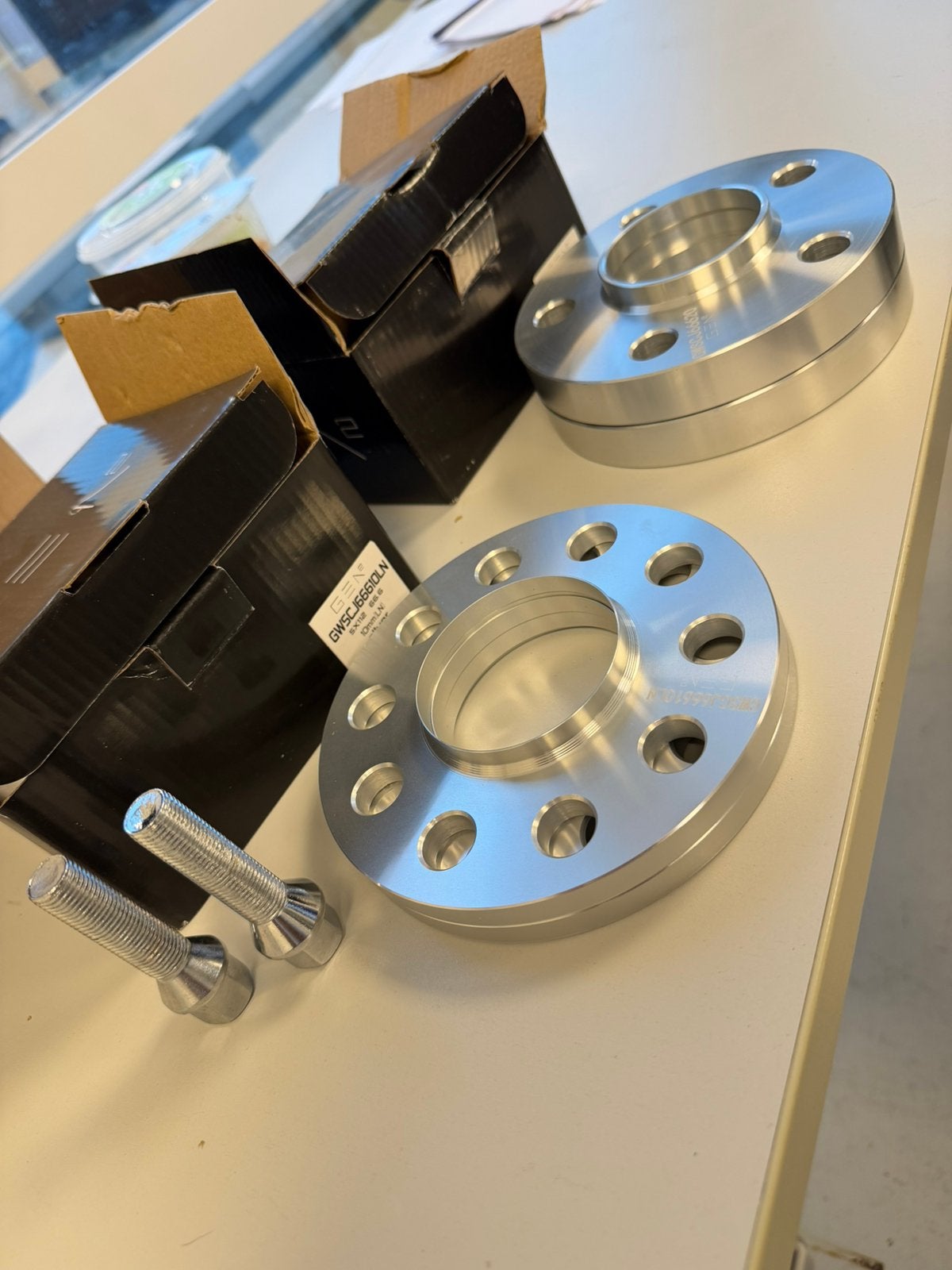 4x Spacers Spoorverbreders 5x112 66.6mm 10 20mm + Wielbouten, Ophalen of Verzenden