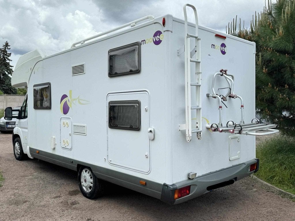 FIAT DUCATO C 707 MOOVEO 2.3 TD 2009 / 6 PLACES /, Caravanes & Camping, 6 à 7 mètres, Fiat, Boîte manuelle, Diesel