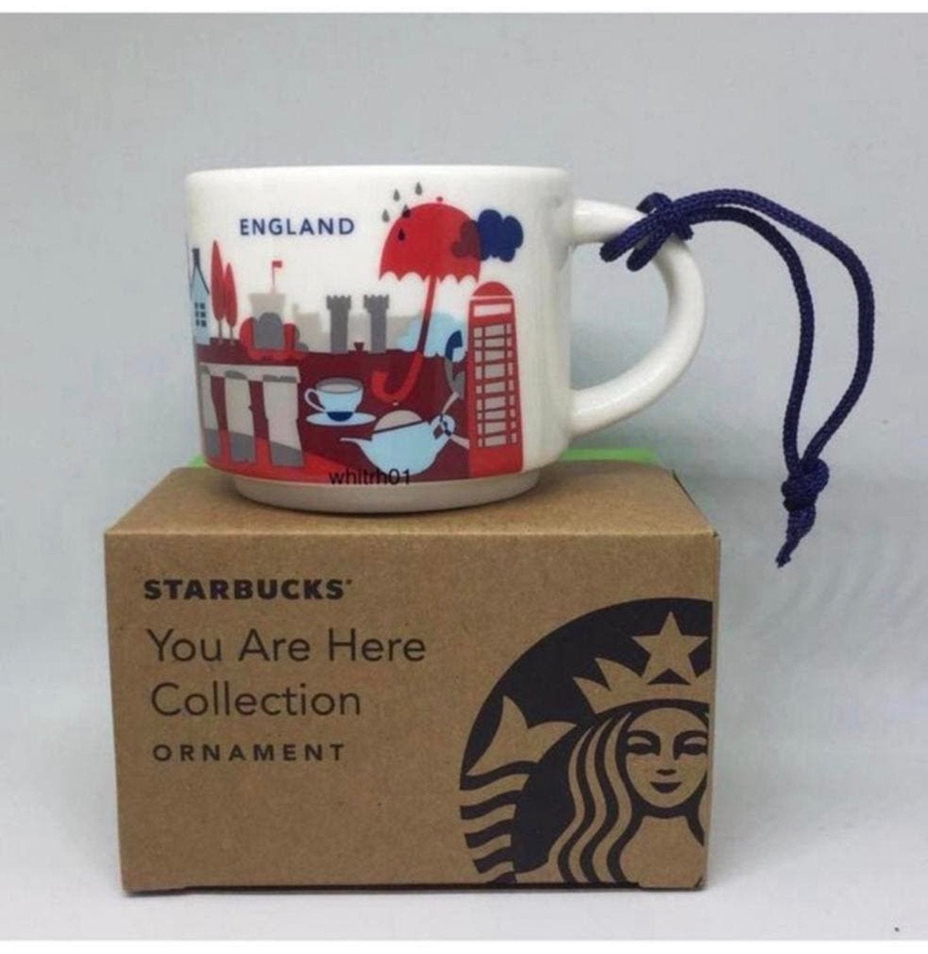 Décoration Starbucks YAH Angleterre Collection You Are Here, Enlèvement ou Envoi, Neuf, Ustensile