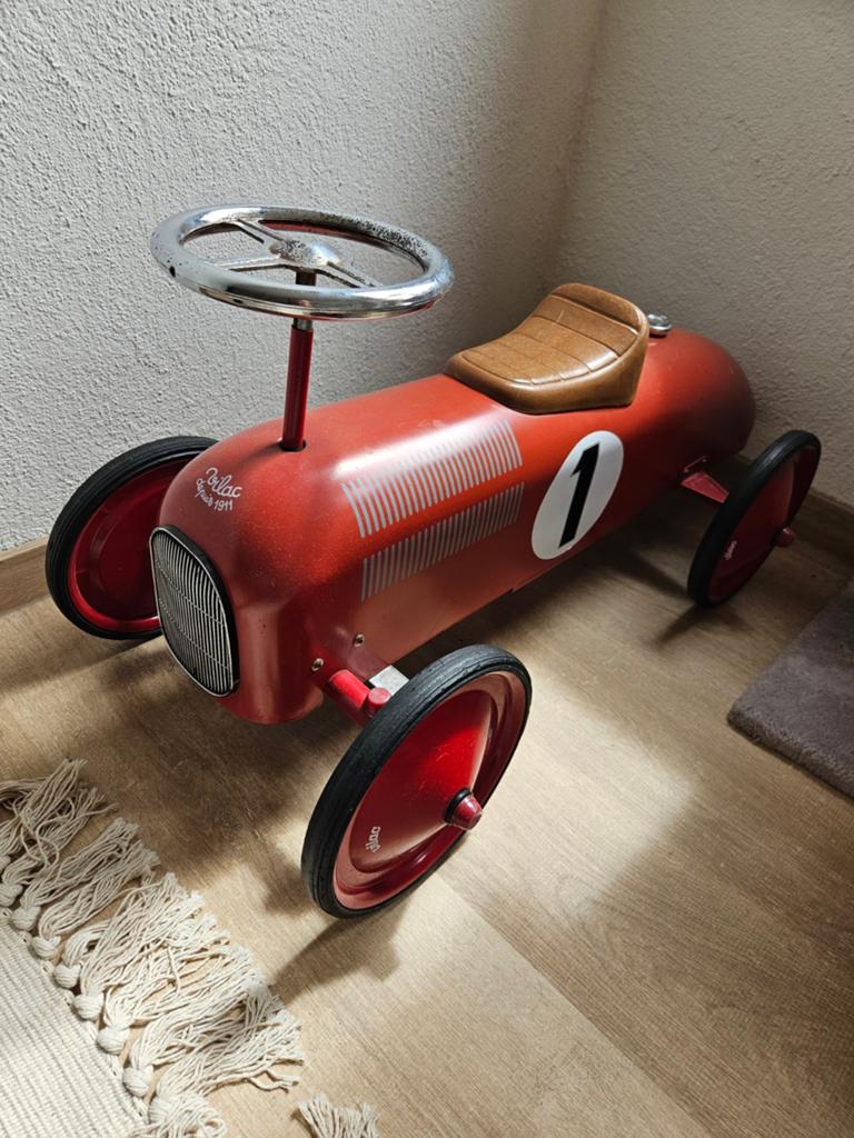 Vintage loopwagen, Ophalen
