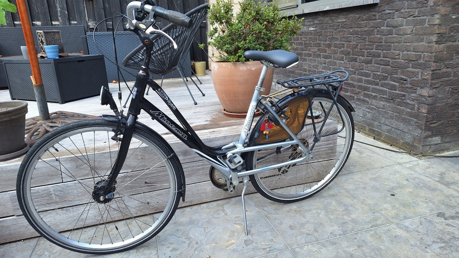Damesfiets Minerva 80 Euro, Vitesses, Frein sur jante, Minerva, Enlèvement