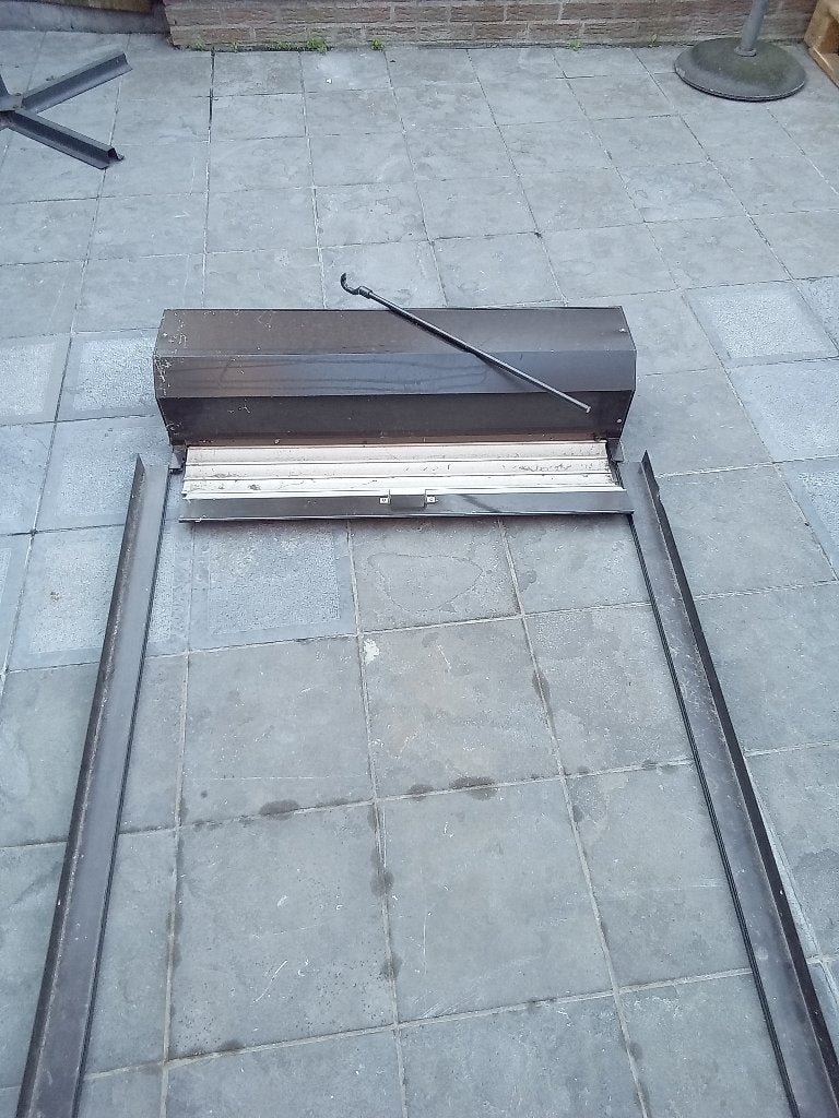 Volet, Bricolage & Construction, Enlèvement, Utilisé, Brun, Moins de 100 cm