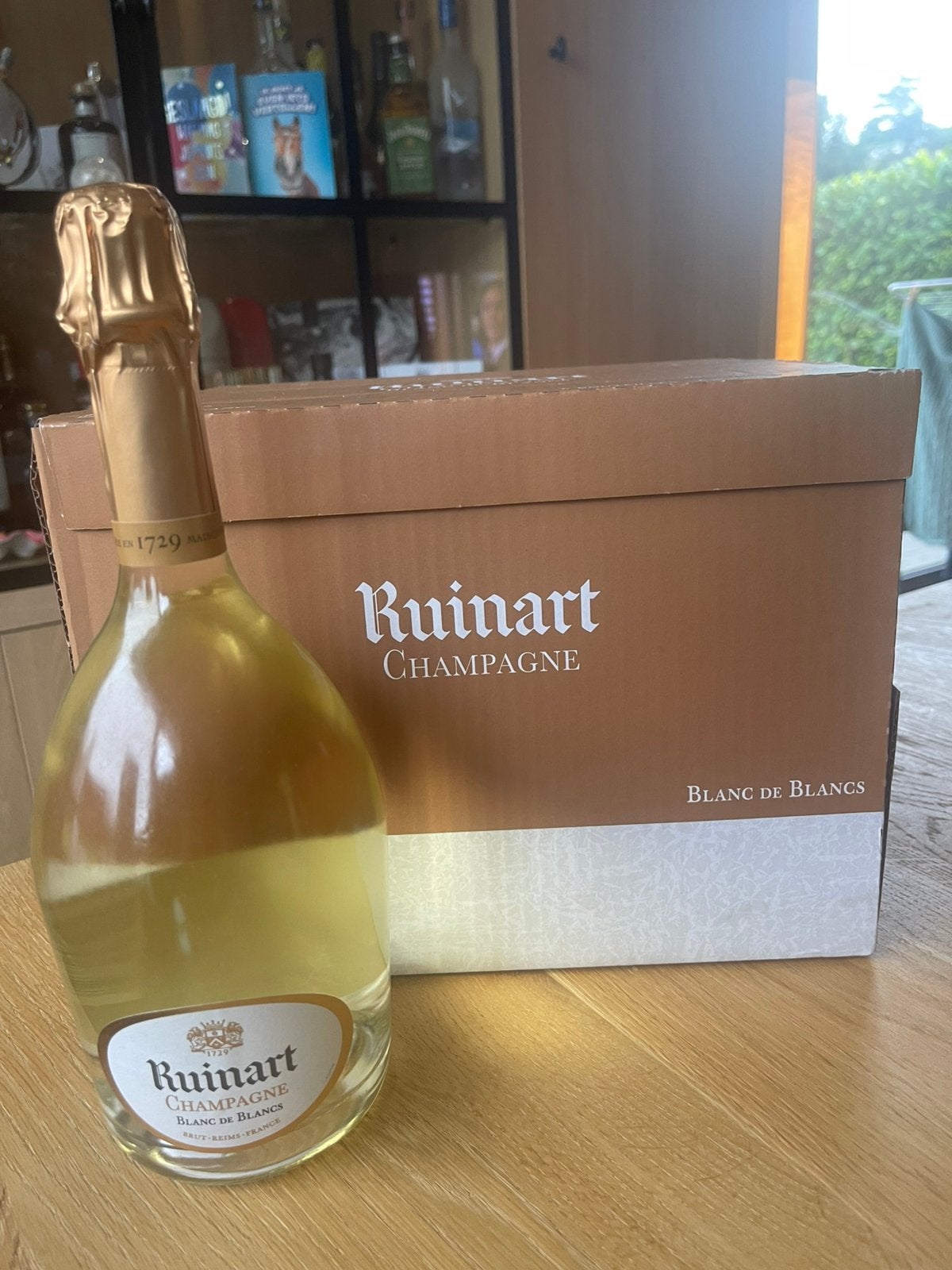 Ruinart Blanc de Blancs, Collections, Neuf, Pleine, Champagne, Enlèvement