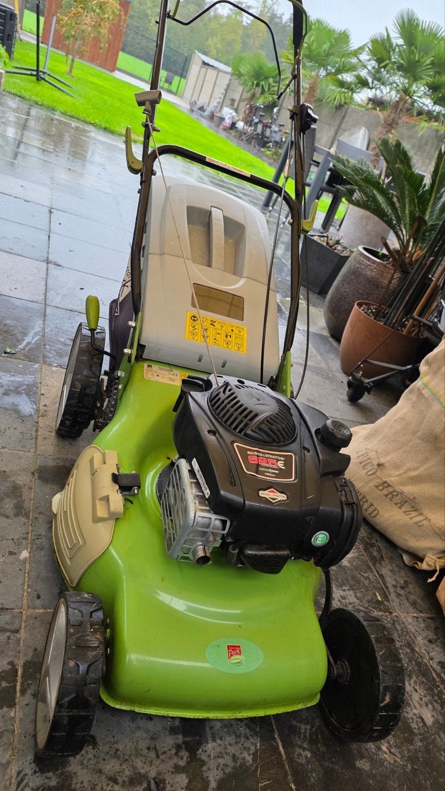 Park Central grasmaaier / grasmachine (150cc), Enlèvement, Utilisé