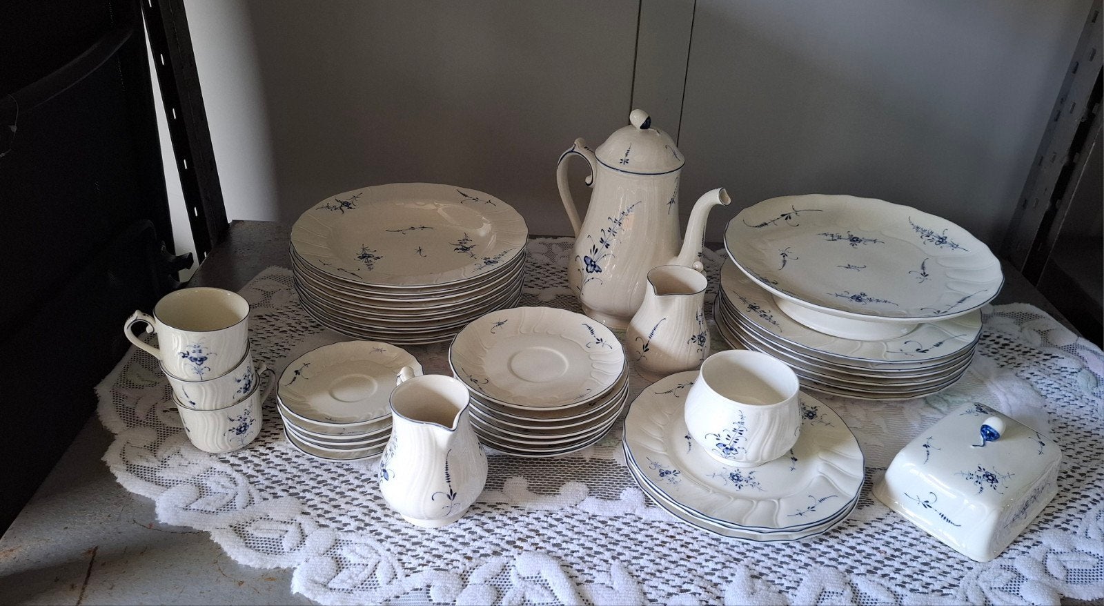 vaisselle 51 pièces, Enlèvement