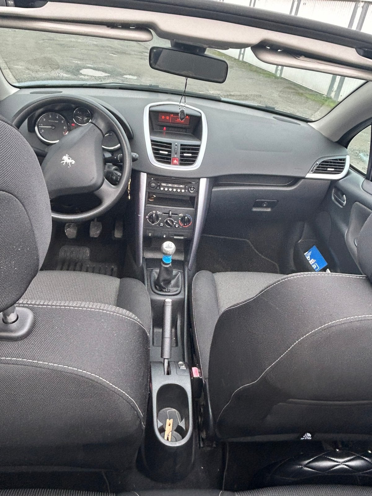 Peugeot, Auto's, Euro 5, Stof, Zwart, Handgeschakeld