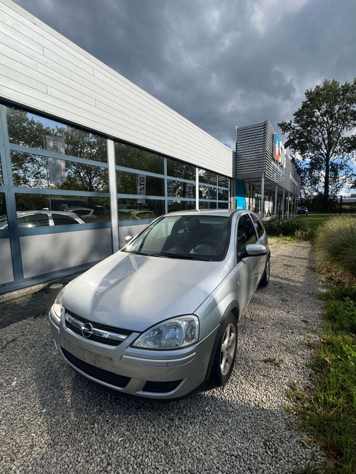 Opel corsa benzine met keuring en garantie, Argent ou Gris, Achat, 50 kW, Entreprise