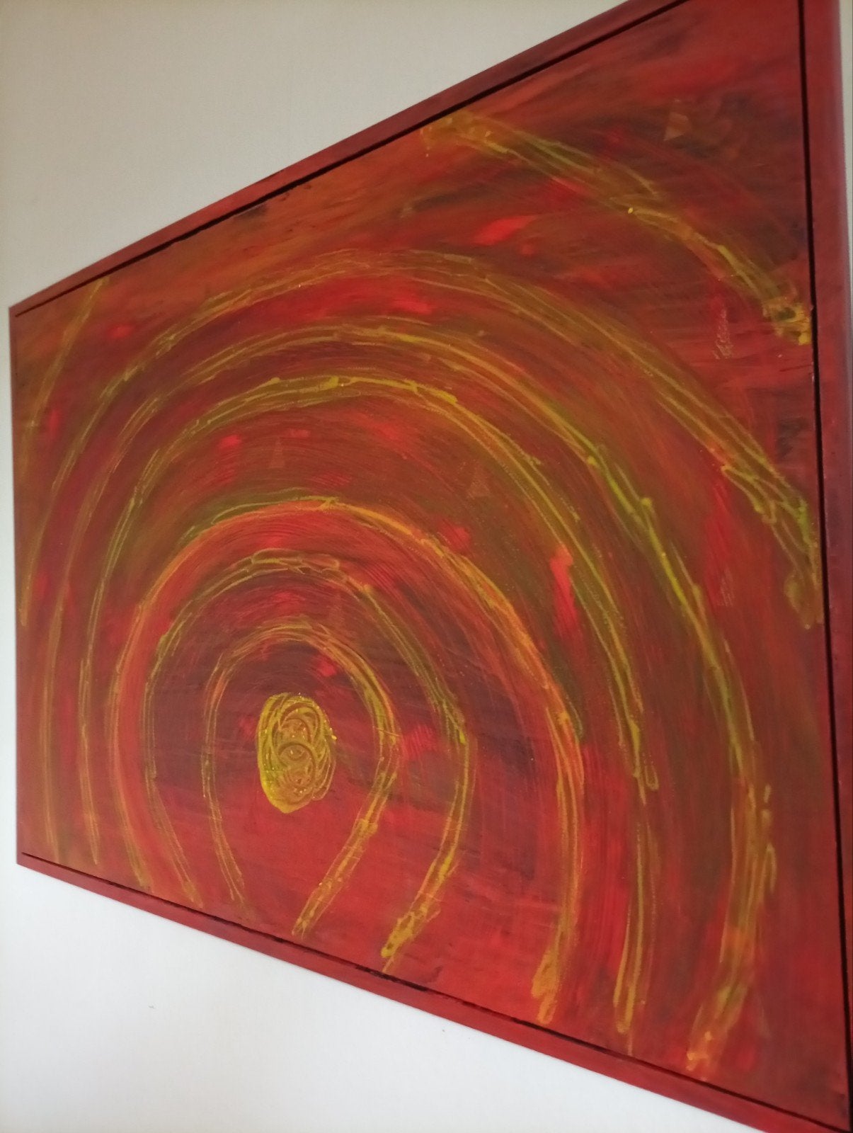 Art et décoration peinture acrylique moderne pièce unique, Enlèvement