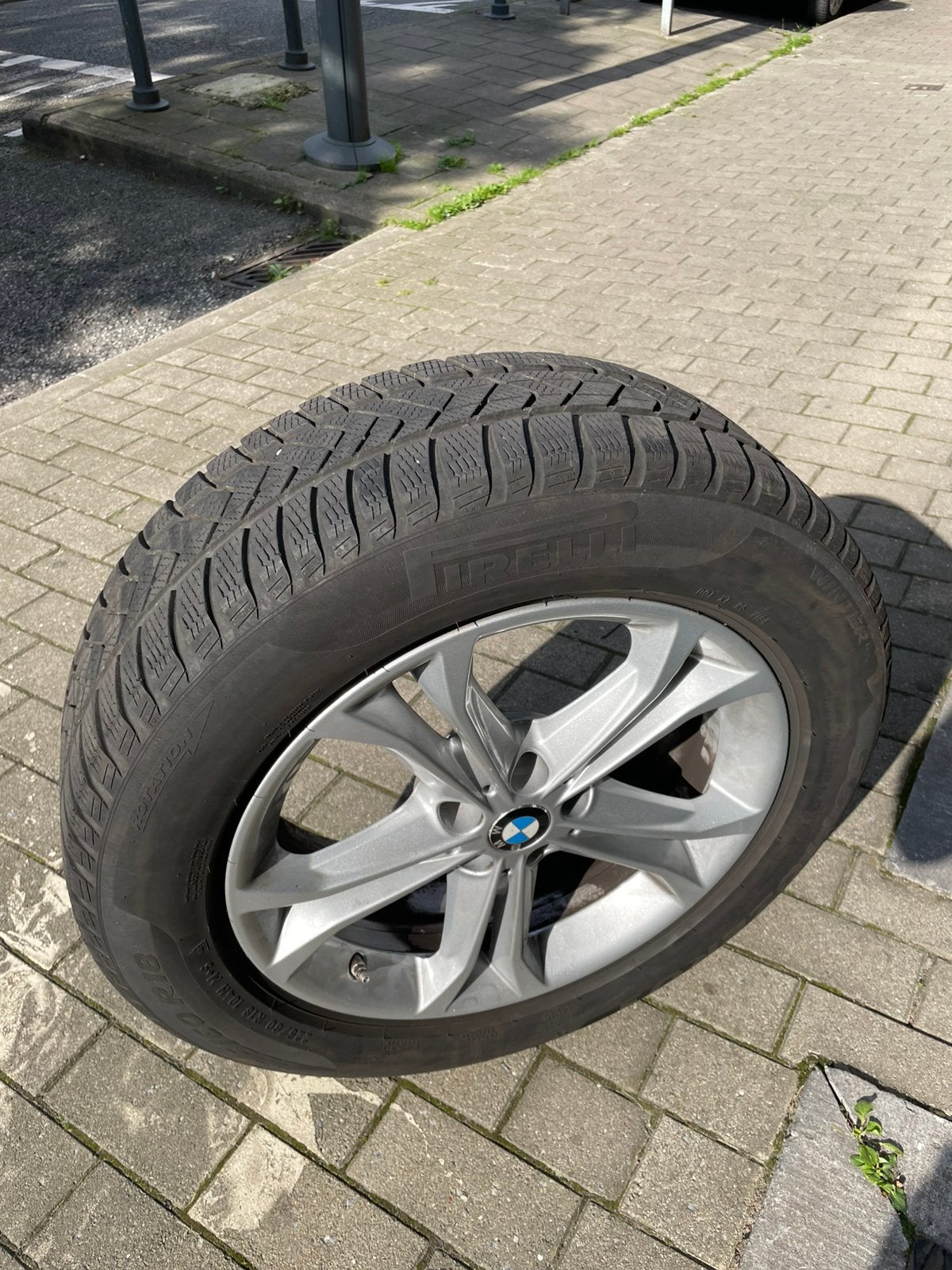 Pneud et Jantes hiver BMW X3, Pneus et Jantes, Pneus hiver, 18 pouces, Enlèvement