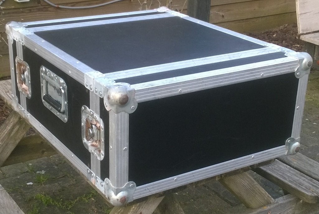 Flightcase 5HE, dubbel deur, Muziek en Instrumenten, Ophalen of Verzenden, Gebruikt, Speaker of Versterker, Flightcase