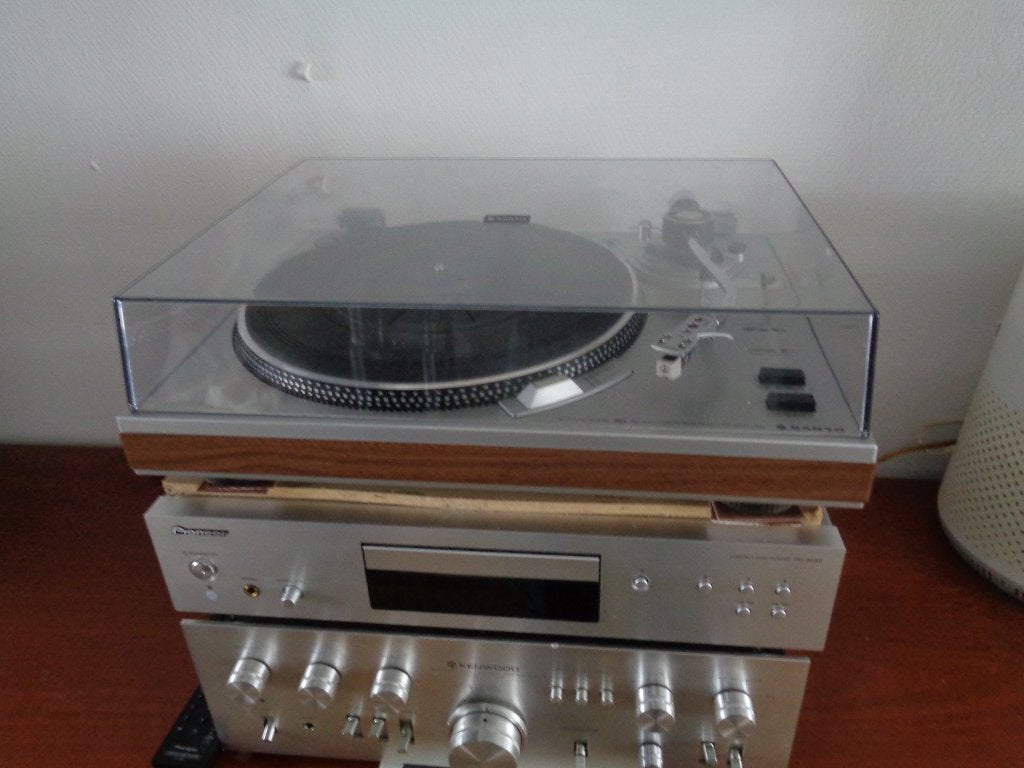 platenspeler Sanyo TP 1010, Autres marques, Tourne-disque, Enlèvement, Utilisé
