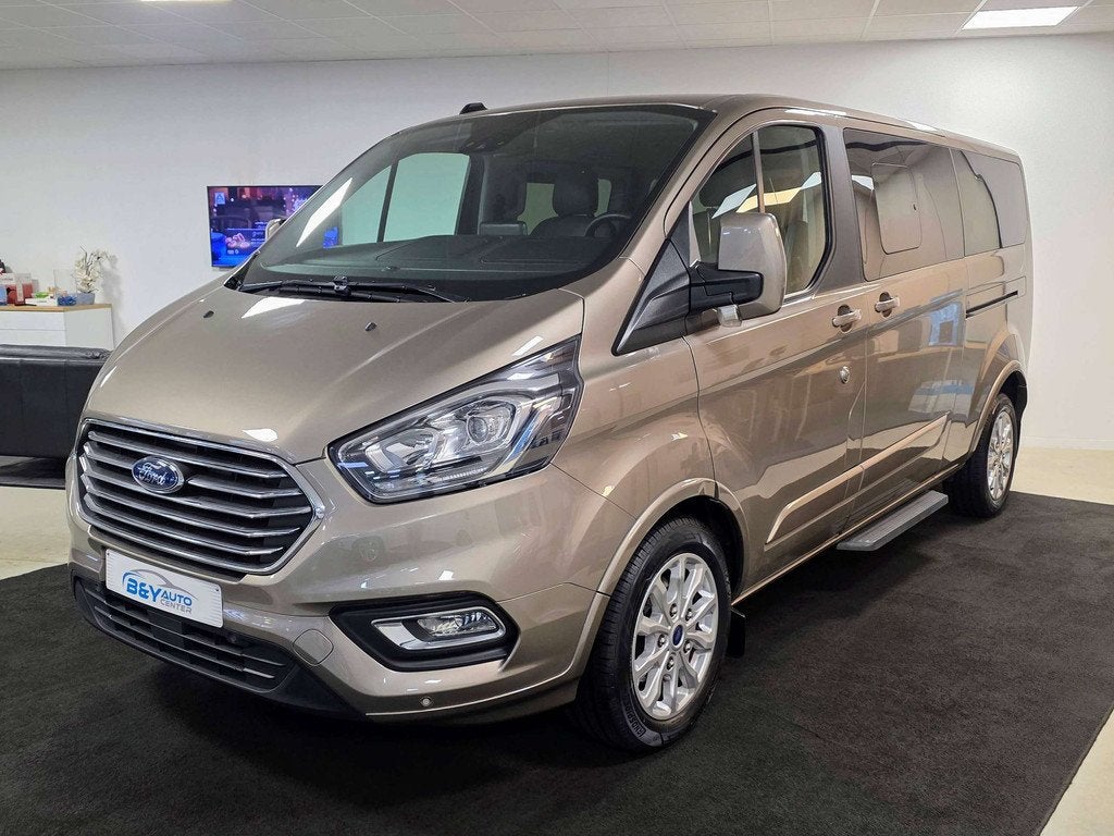 Ford Tourneo Custom Tourneo Custom 2.0 TDCi L1H1 mHEV Titani, Voorwielaandrijving, Gebruikt, 4 cilinders, Beige