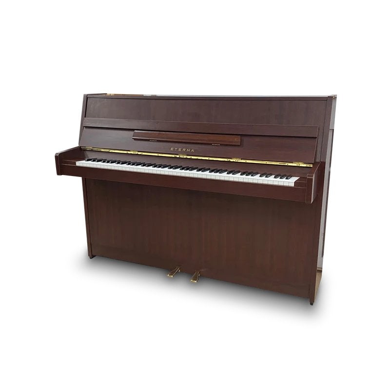 Eterna ER-10 Tweedehands Piano, Muziek en Instrumenten, Ophalen, Bruin, Piano