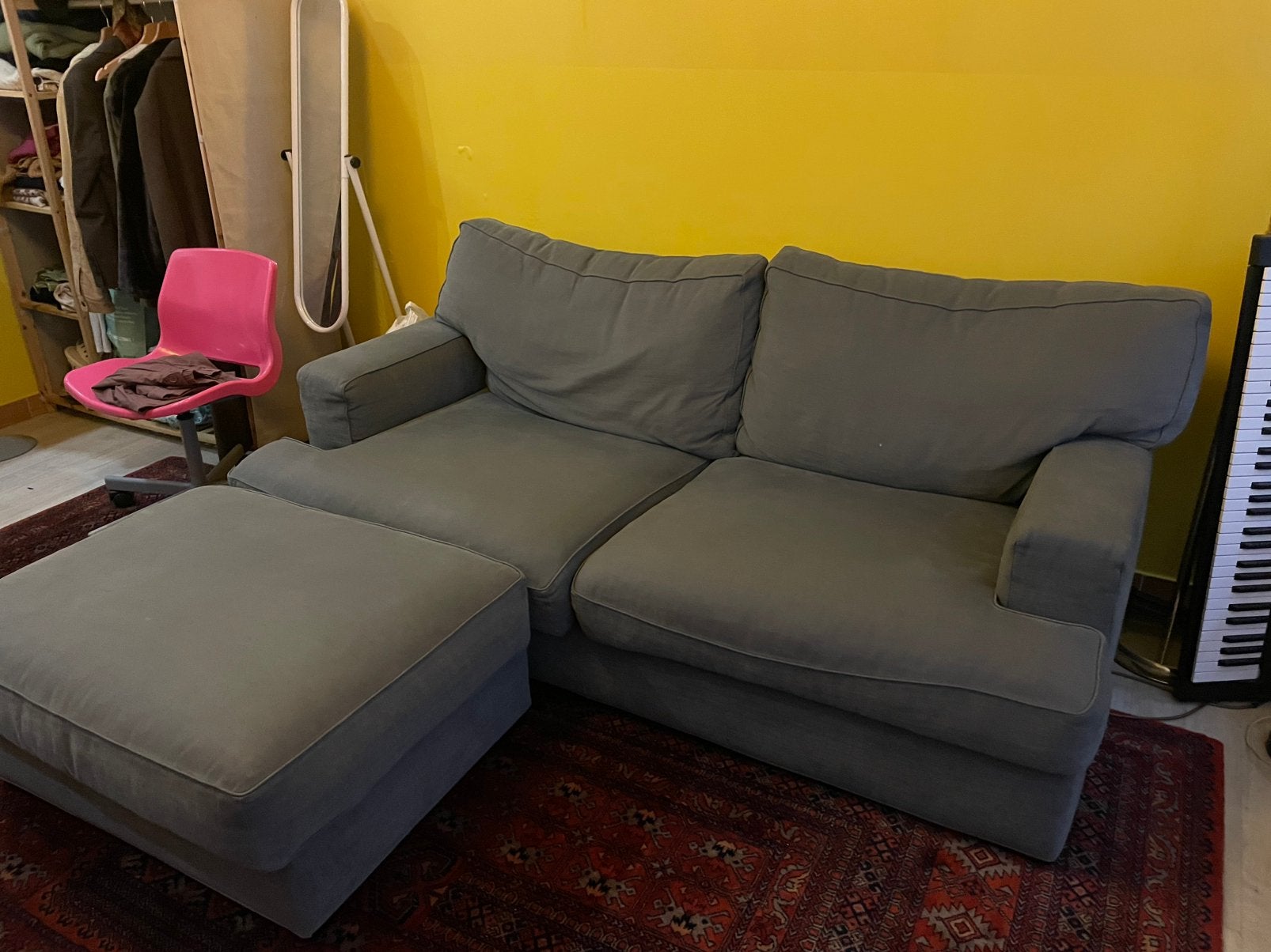 URGENT - Canapé deux places, Huis en Inrichting, Zetels | Zetels, Ophalen, Gebruikt