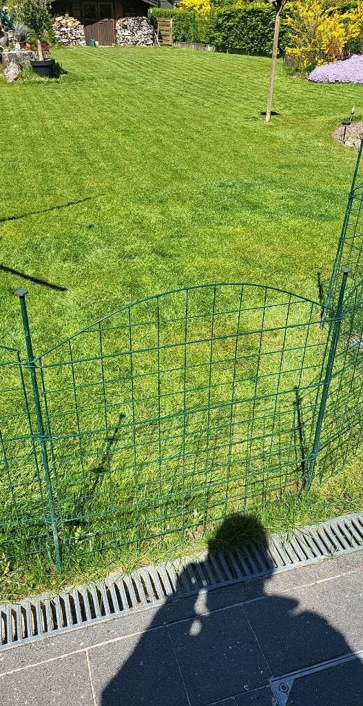 tuinhekset vijverhek 10 meter in totaal, Ophalen