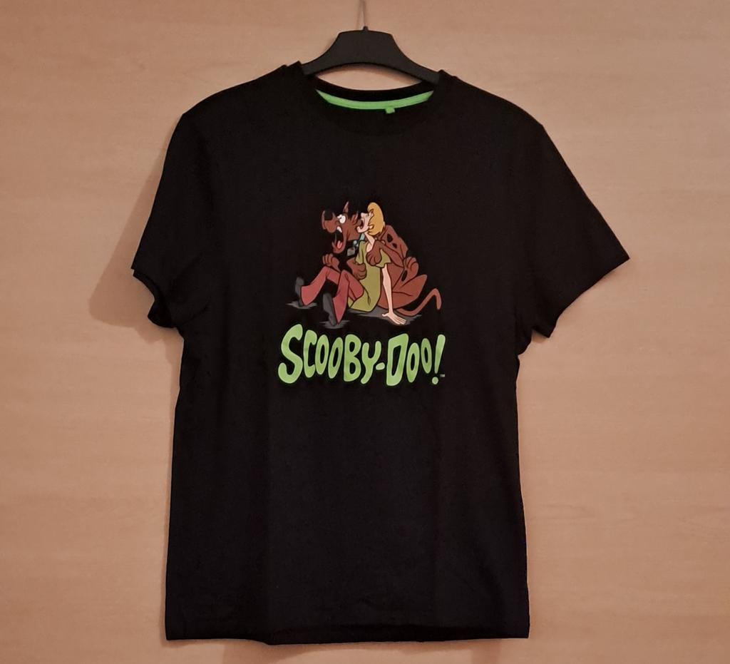 T-shirt Scooby-Doo (taille L), Enlèvement ou Envoi, Comme neuf, Taille 52/54 (L), Noir