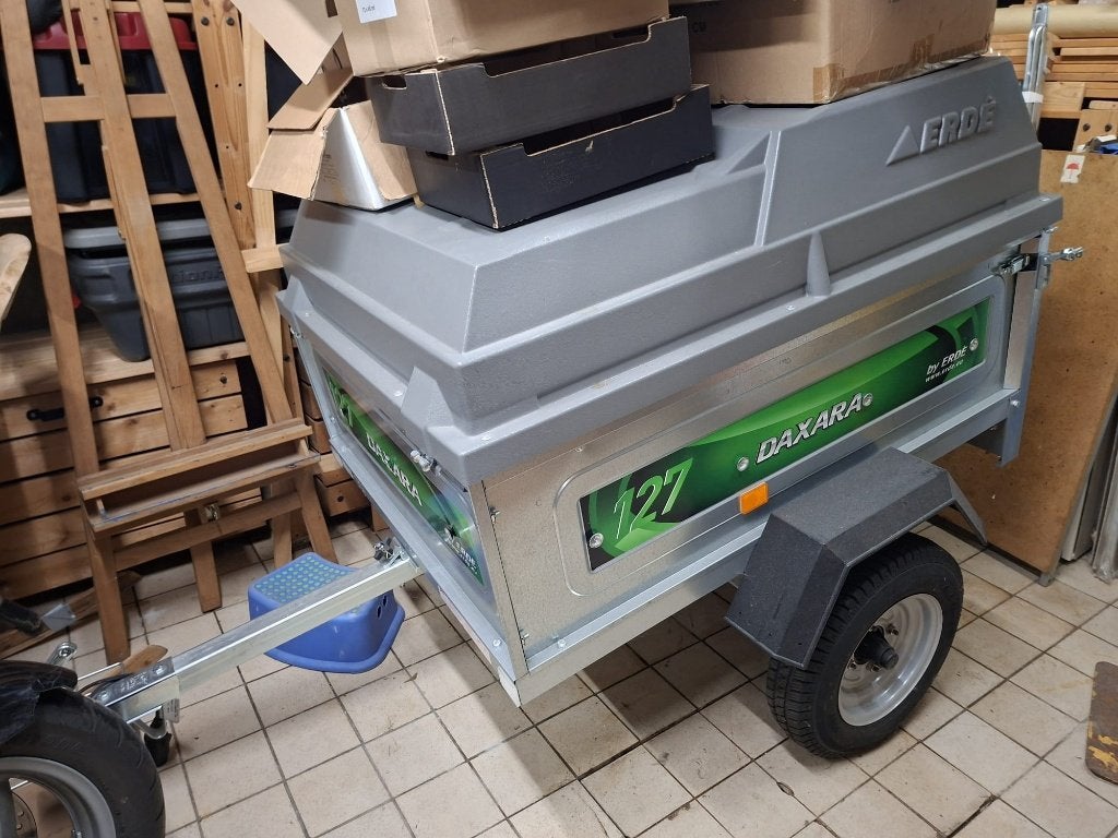 Nieuwe trailer Erde 127, Auto diversen, Aanhangers en Bagagewagens, Nieuw, Ophalen