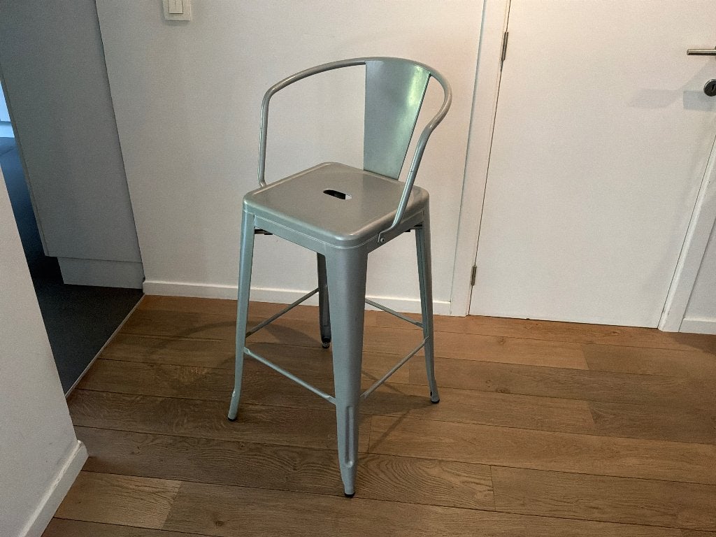 Hoge barkruk, Ophalen, Gebruikt