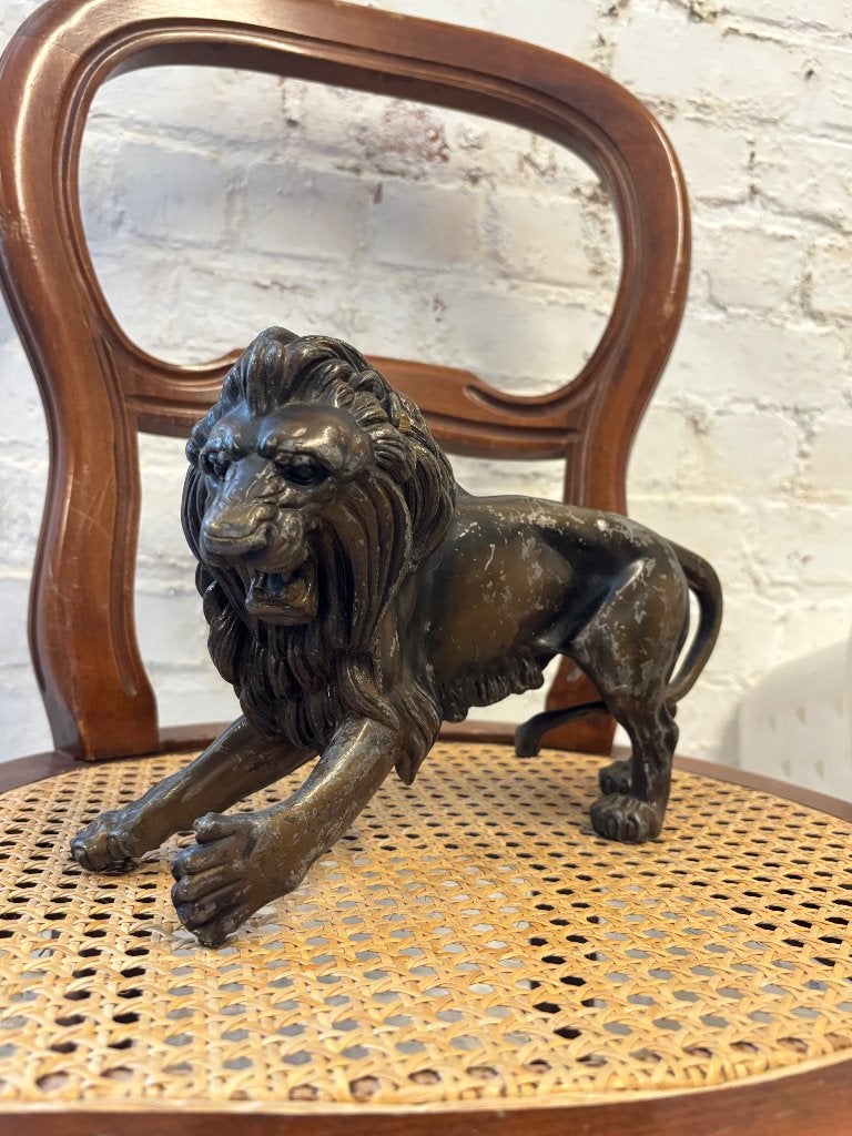 Lions en bronze statue, Enlèvement ou Envoi, Bronze