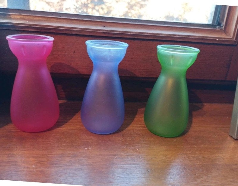 Vases / cache pots modernes / à vendre à Bleret, Enlèvement, Neuf, Verre