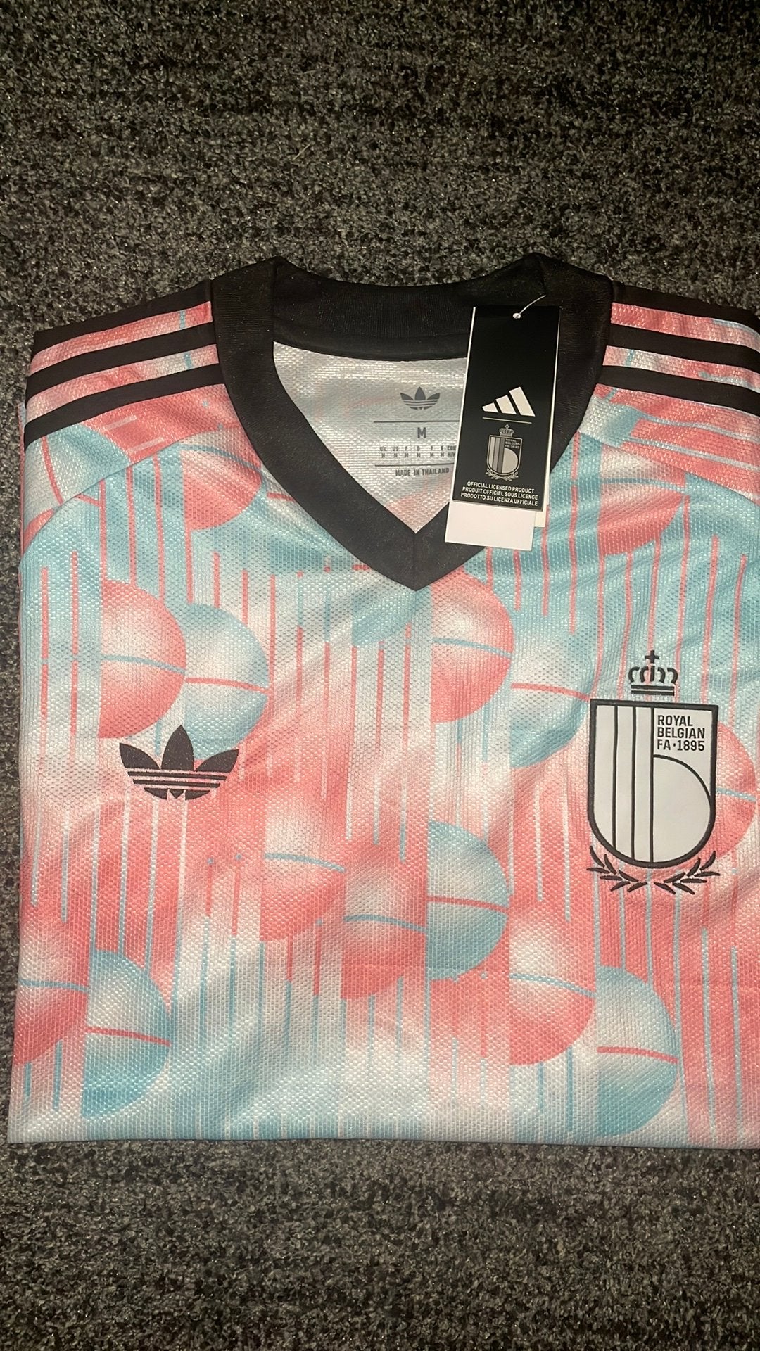 België WK voetbalshirt uit, Maat M, Ophalen of Verzenden, Nieuw, Shirt