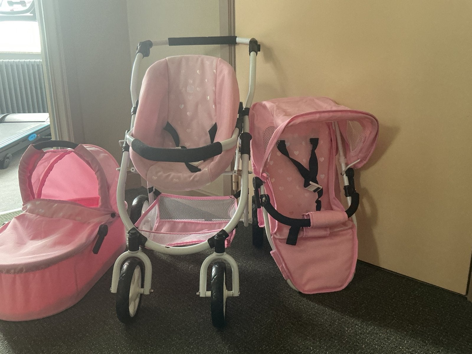3 delige speelgoed buggy, Ophalen, Zo goed als nieuw