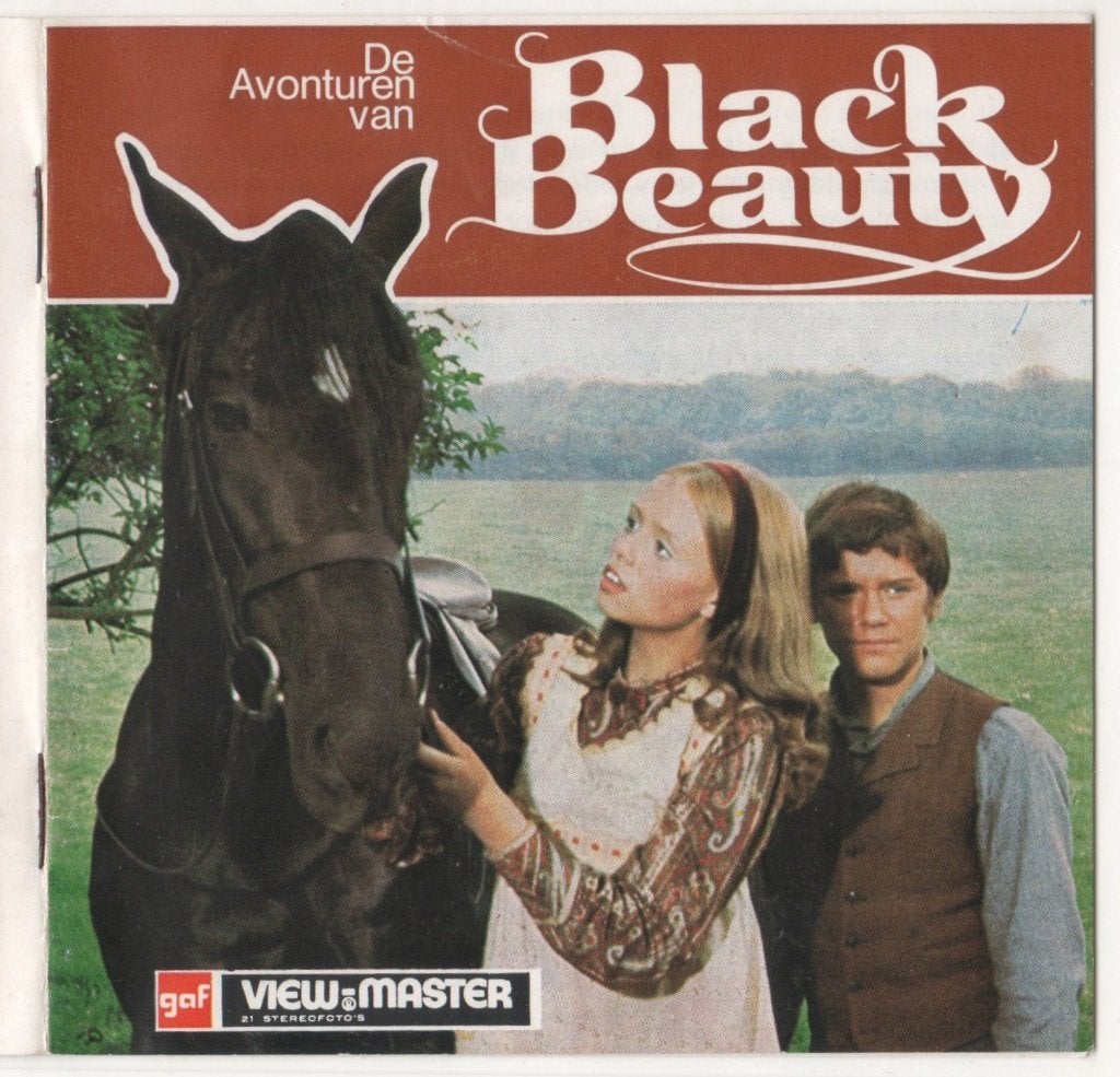 View-master Black Beauty D 135 Livret en neerlandais, Enlèvement ou Envoi
