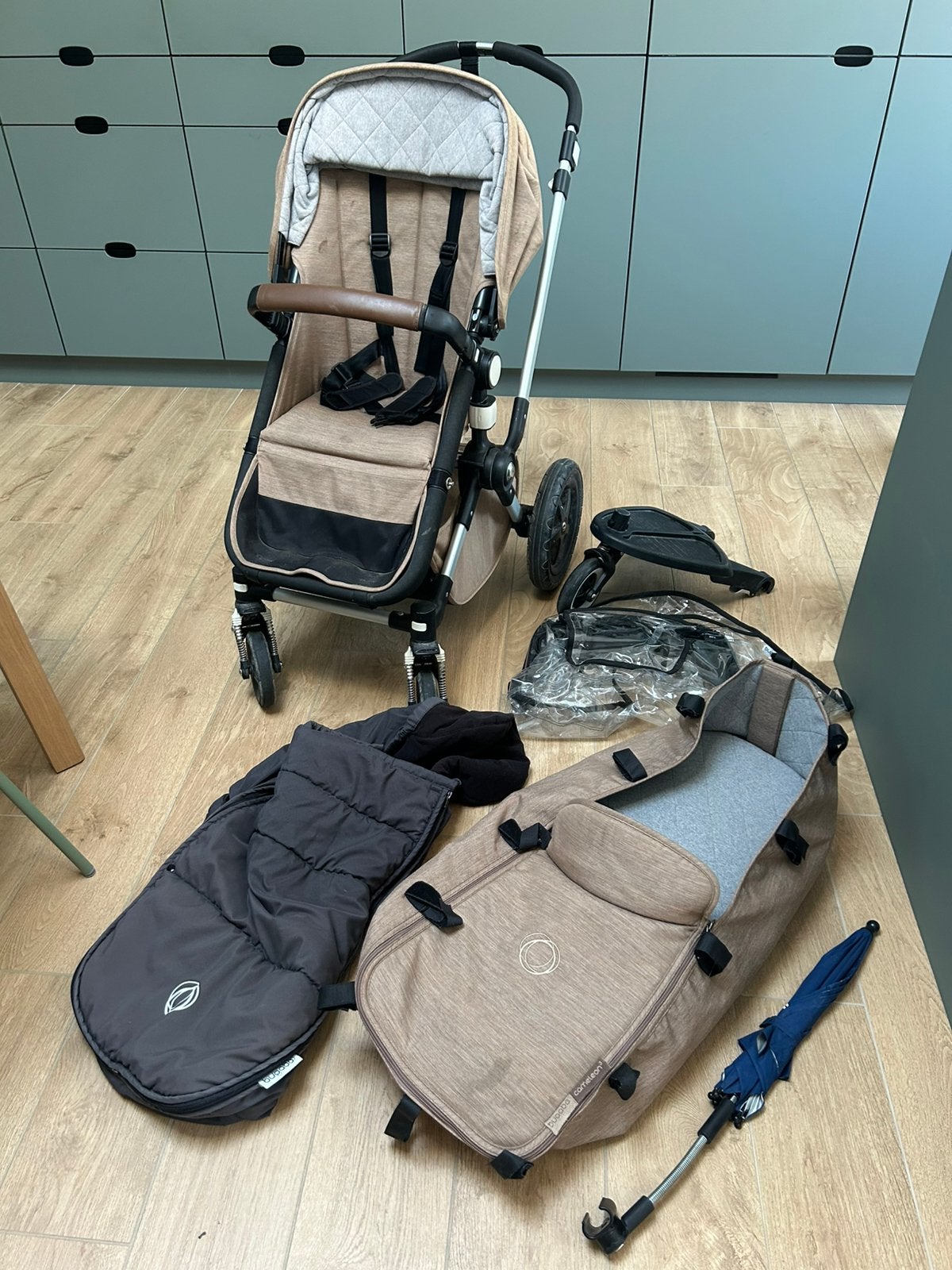 Bugaboo kinderwagen 2 in 1, Avec nacelle, Bugaboo, Enlèvement, Utilisé