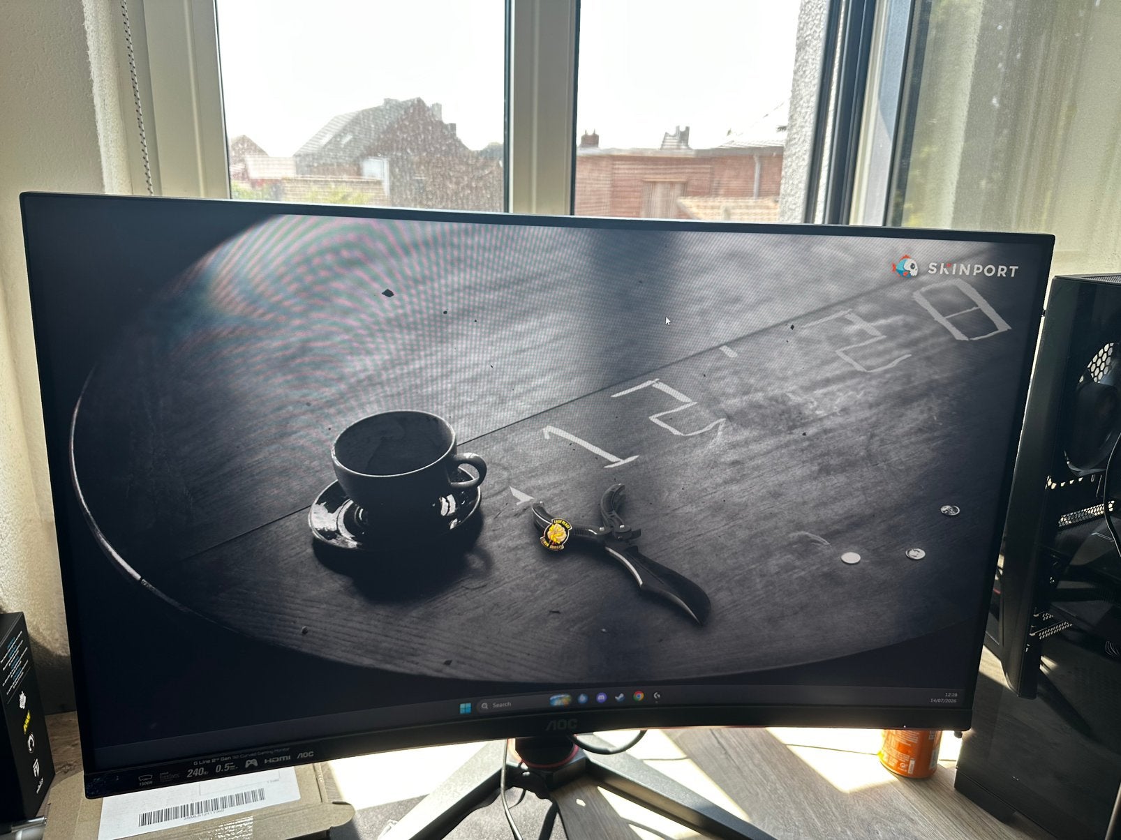 AOC G-Line 2nd Gen 32” Curved Gaming Monitor – 240Hz – 0.5ms, Computers en Software, Ophalen, Zo goed als nieuw, DisplayPort, Gaming