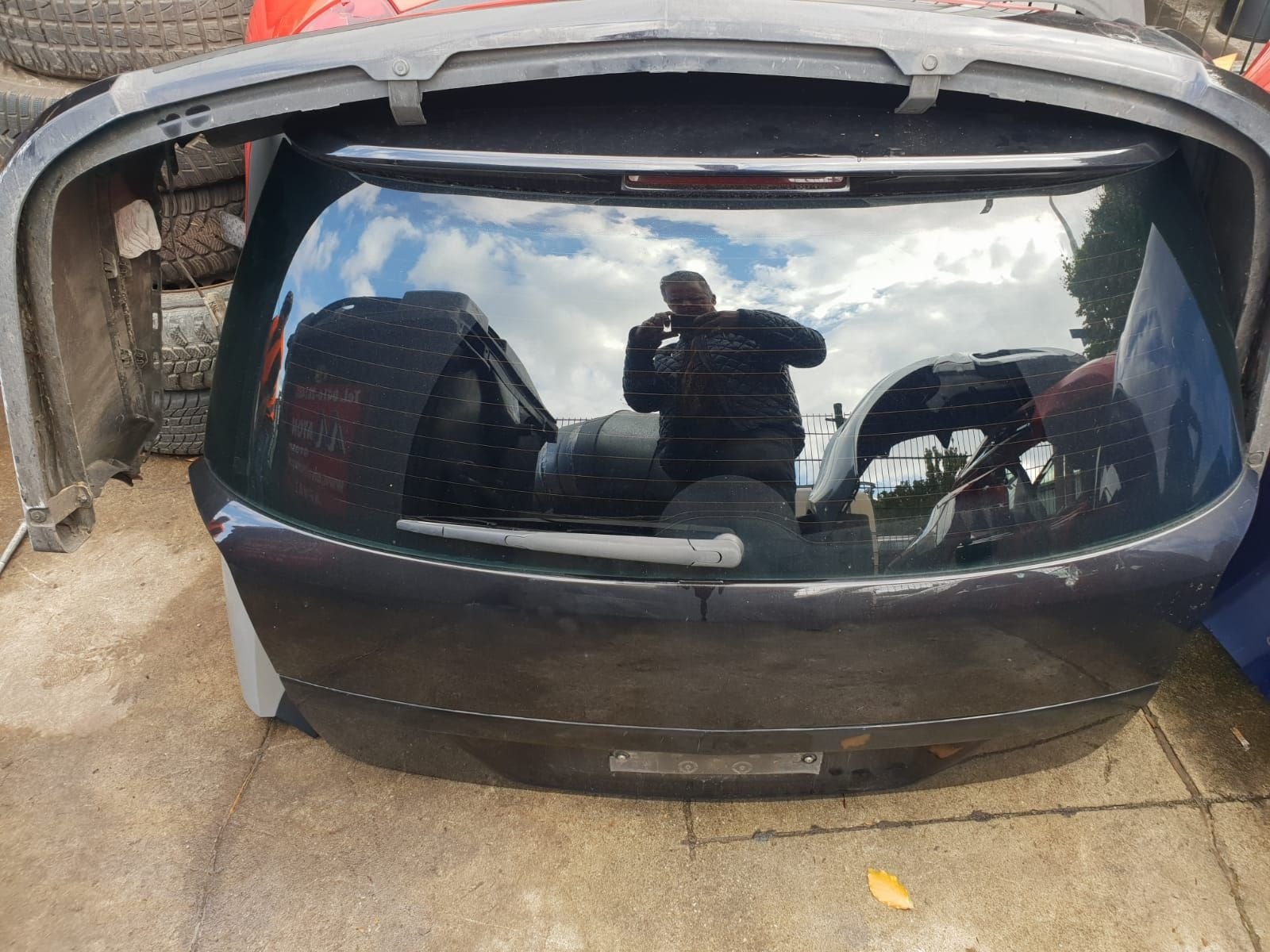 OPEL ASTRA H WAGON ACHTERKLEP +SPOILER  BJ 2006 TOT 2010, Arrière, -, Opel, Haillon arrière