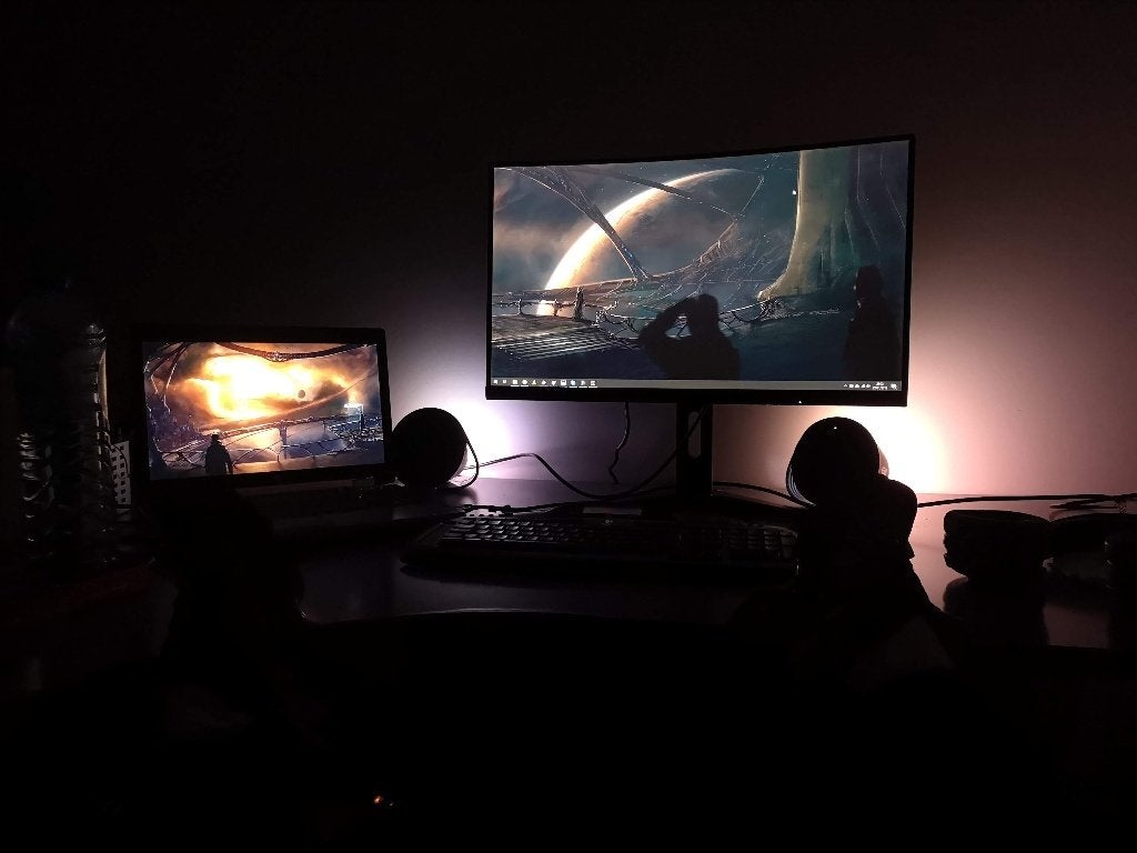 AOC C27G1 27" 144 Hz incurvé - 2 lignes verticales visibles, Computers en Software, Monitoren, Gebruikt, 101 t/m 150 Hz, VA, 1 tot 2 ms