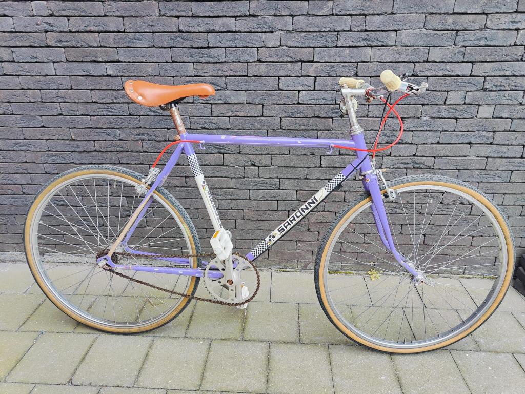 Vintage Saronni racefiets – framehoogte 53 cm, Vélos & Vélomoteurs, Vélos | Garçons, Utilisé, 26 pouces ou plus, Frein sur jante