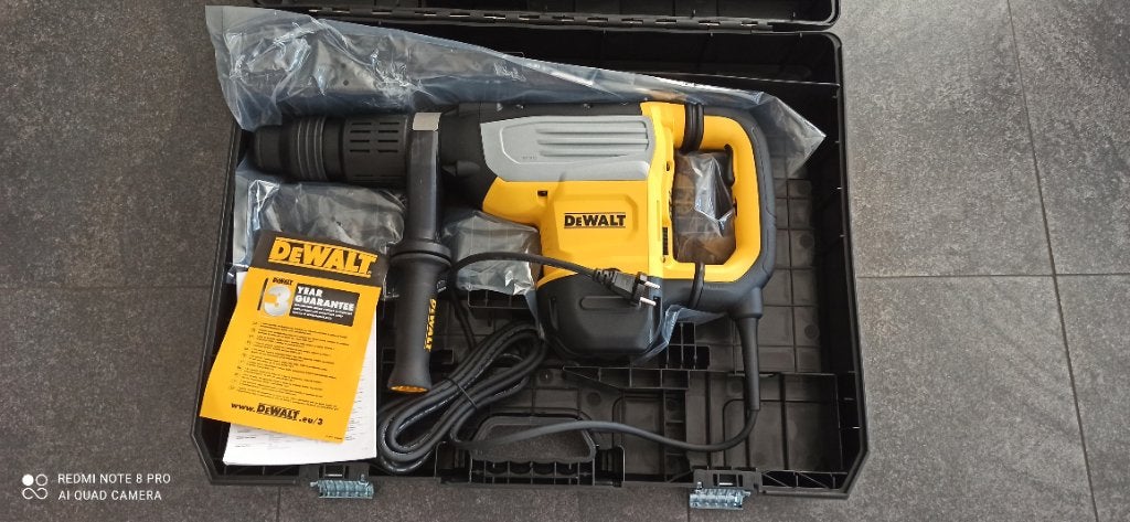 Dewalt D25773K, Ophalen, Nieuw, 600 watt of meer, Boor- en/of Breekhamer