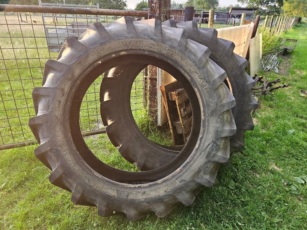 Tractorbanden 13.6R38, Enlèvement