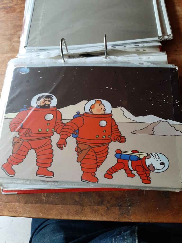 Kuifje plaat mannen op de maan, Verzamelen, Verzenden