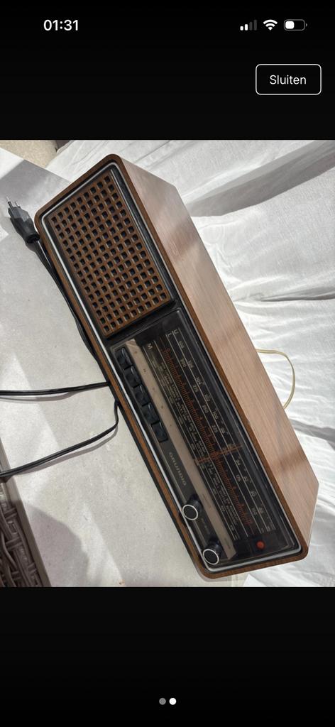 Vintage radio, Antiquités & Art, Enlèvement ou Envoi